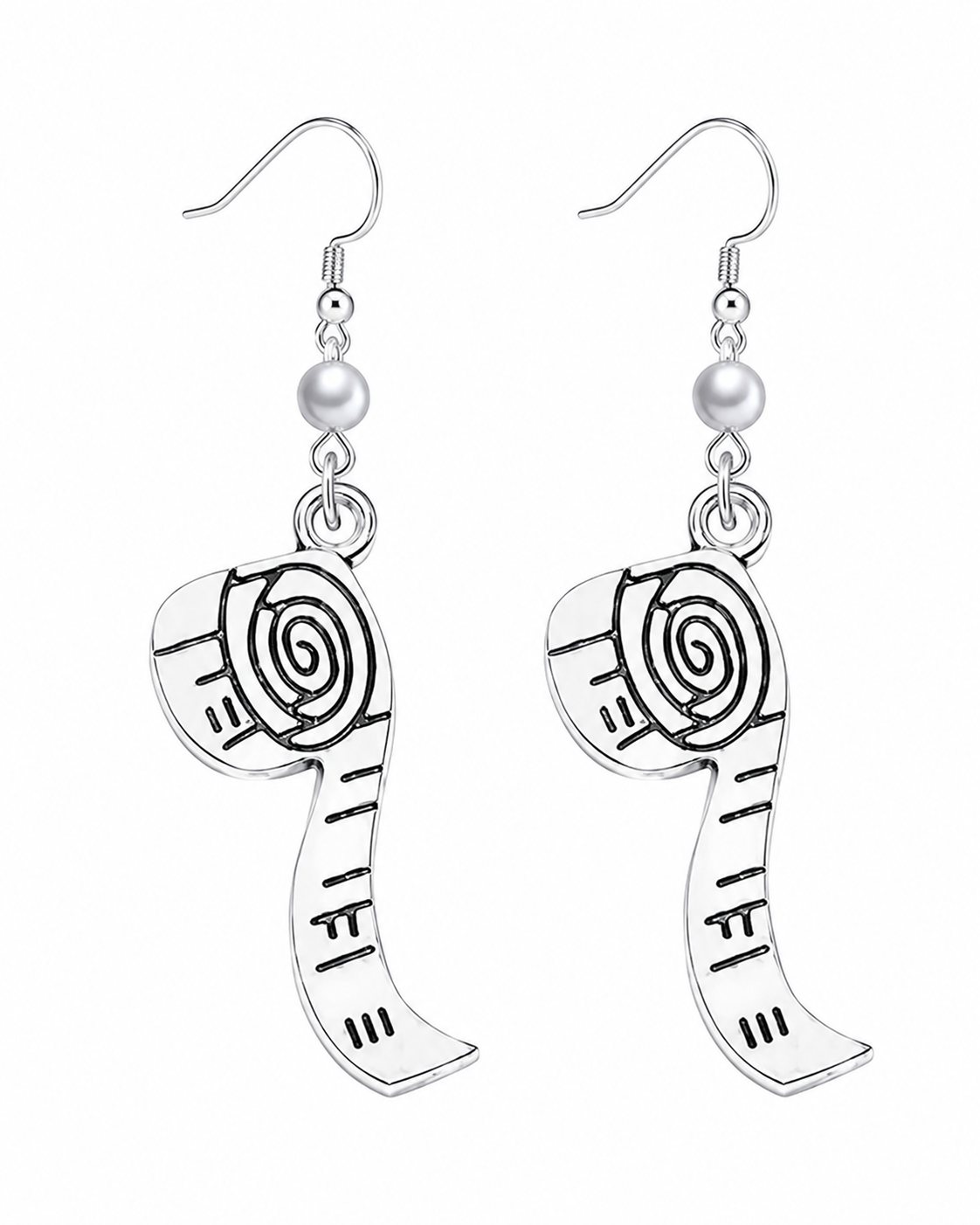 Tape Measure Earrings
