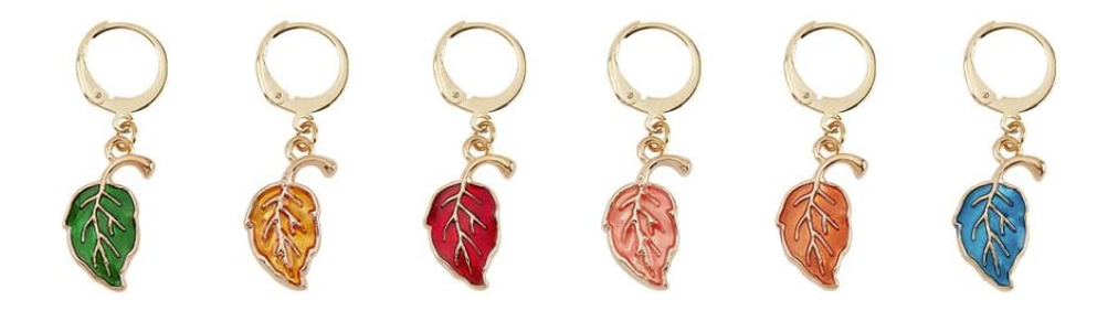 Leaf Stitch Marker Set (Set of 5)