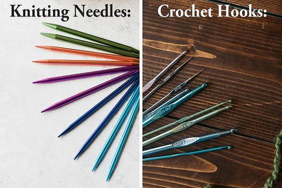 Knitting Needles/Crochet Hooks