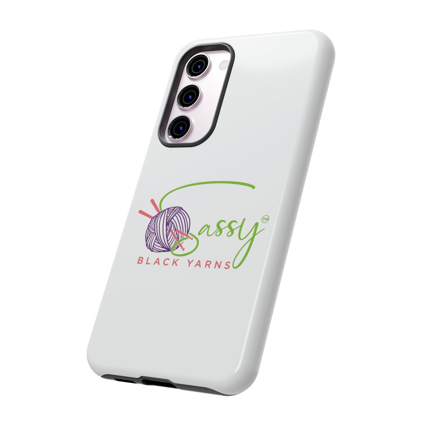 Sassy Black Yarns - Tough Phone Cases