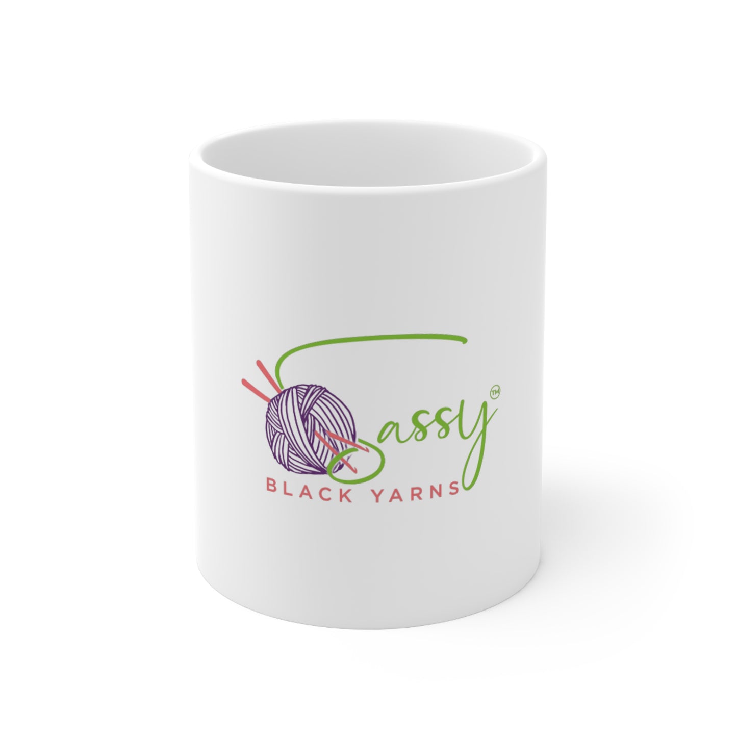 Sassy Black Yarns - Ceramic Mug 11oz
