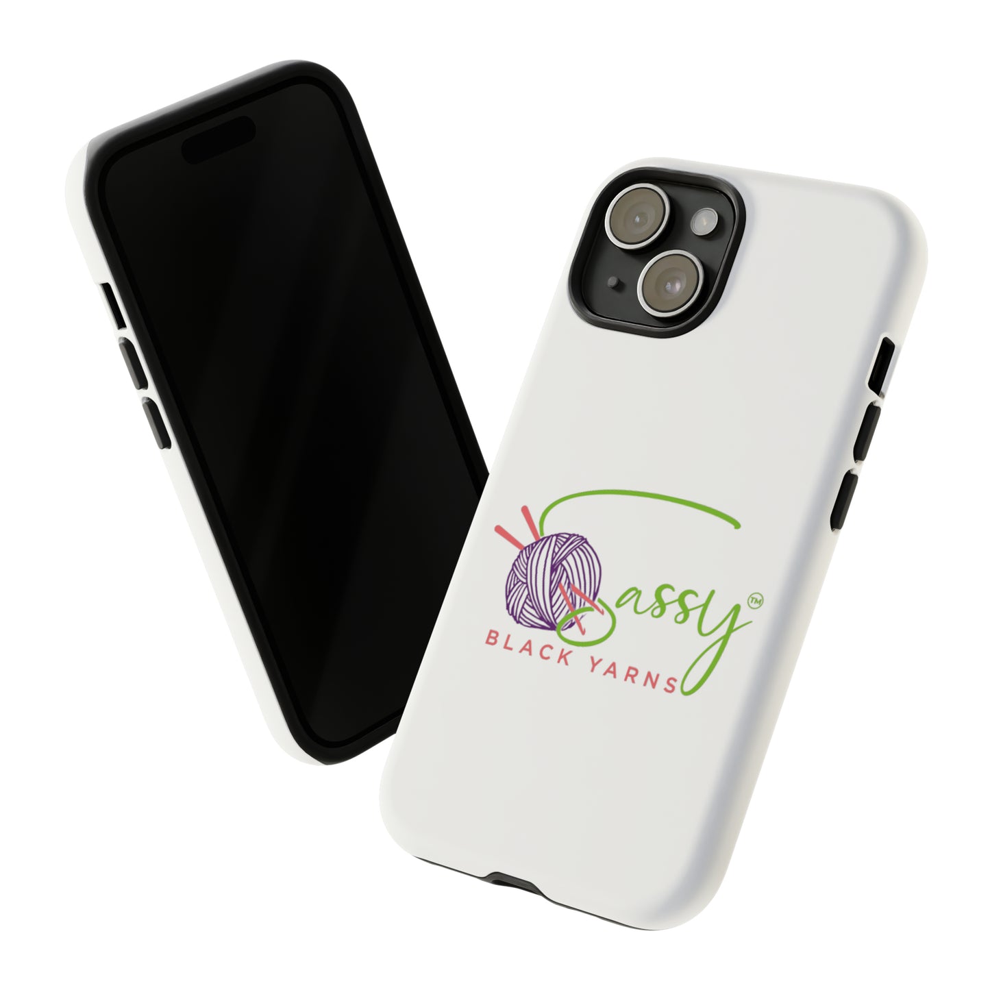 Sassy Black Yarns - Tough Phone Cases