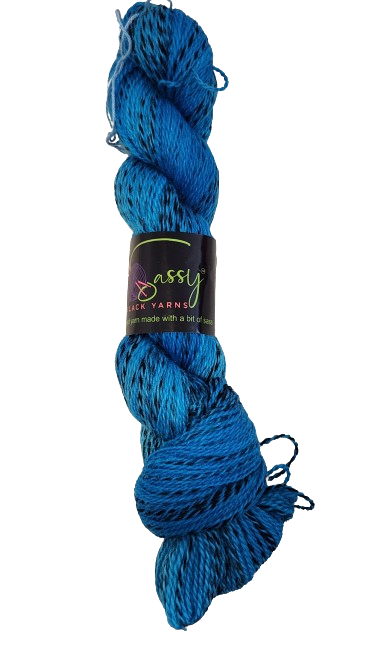 Blueberry Blue ~ Zebra