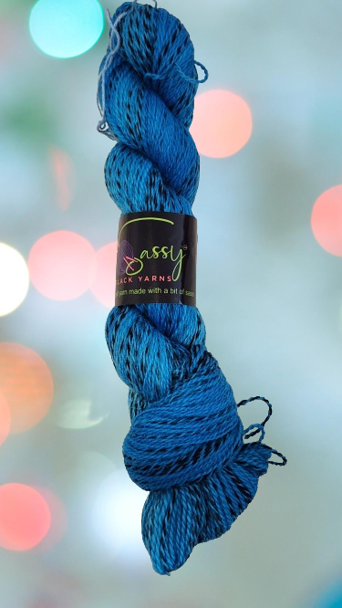 Blueberry Blue ~ Zebra