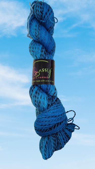 Blueberry Blue ~ Zebra