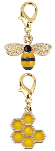 Bee & Honey Stitch Marker Set (Set of 4)