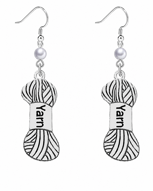 Yarn Skein Earrings