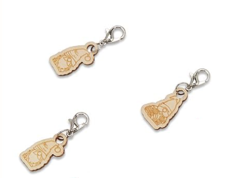 Gnome Stitch Marker Set (set of 5)