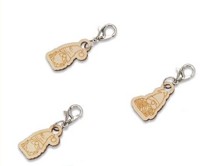 Gnome Stitch Marker Set (set of 5)