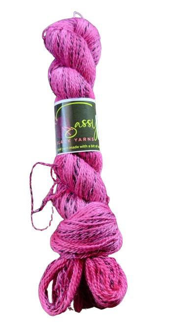 Sassy Raspberry Raspberries ~ Zebra – Sassy Black Yarns