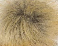 Faux Fur Pom Poms