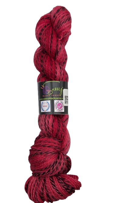 Ruby ~ Zebra – Sassy Black Yarns