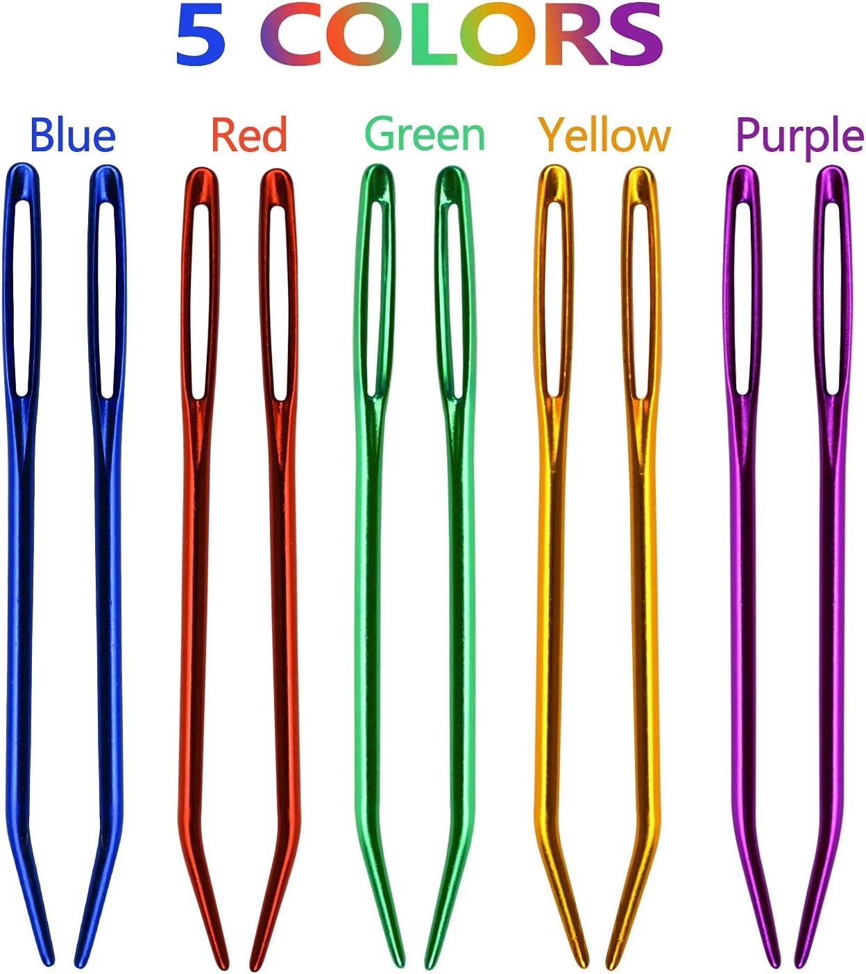 Big-Eye Yarn Needle Set (10-pack)